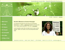 Tablet Screenshot of naturheilpraxis-duerr.de